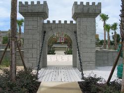 Outside